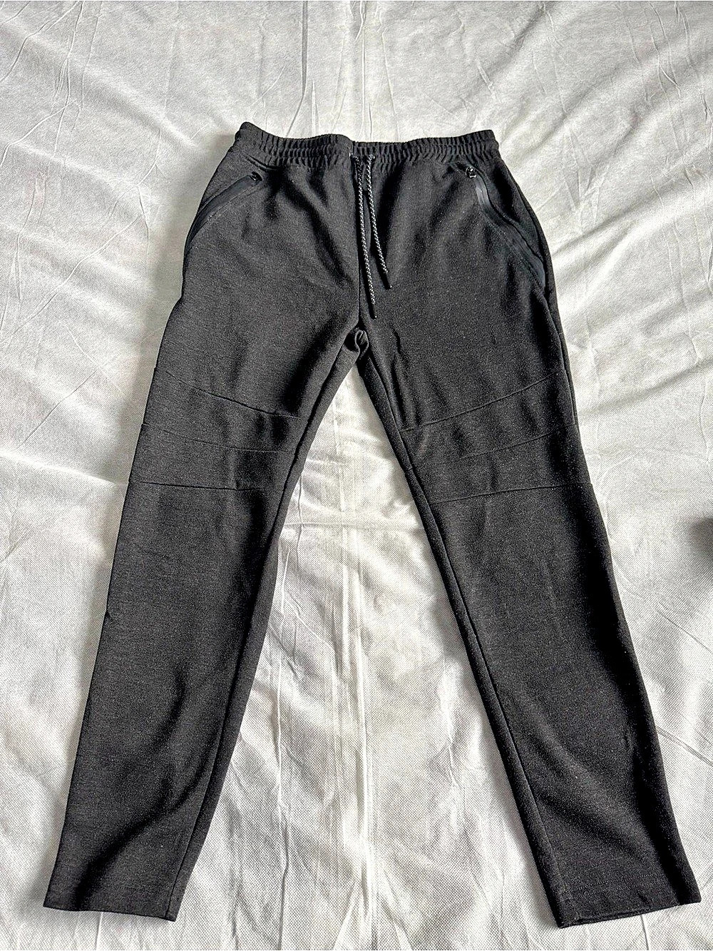 Southpole Mens Black Fleece Jogger Pants Authentic Collection Size L
